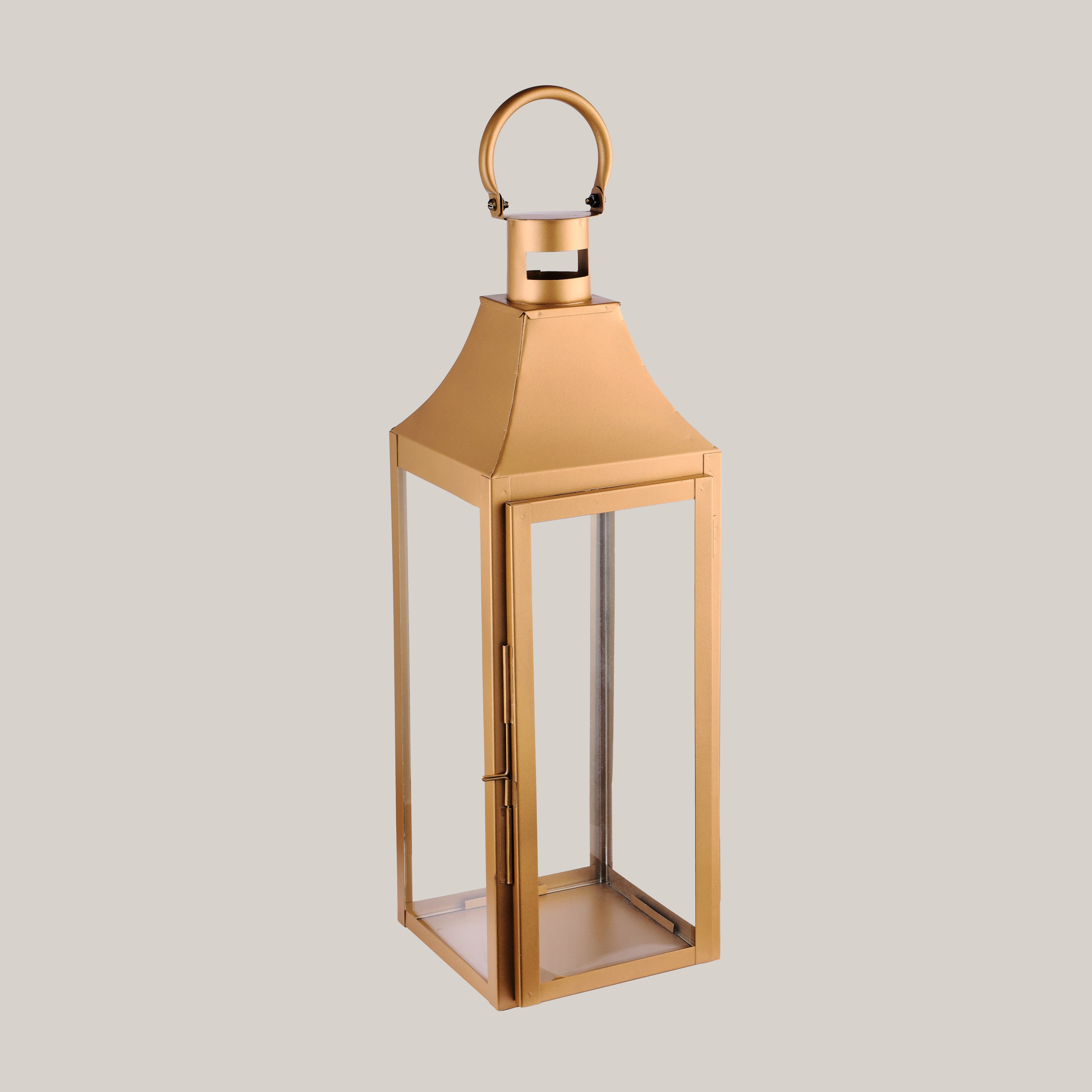Grand Manor Lantern Golden Medium